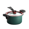 3.5L Micro Pressure Stew Pot with Glass Lid