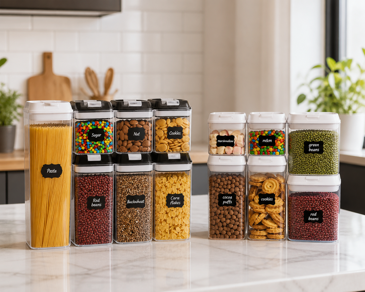 7 Piece Food Storage Container Set