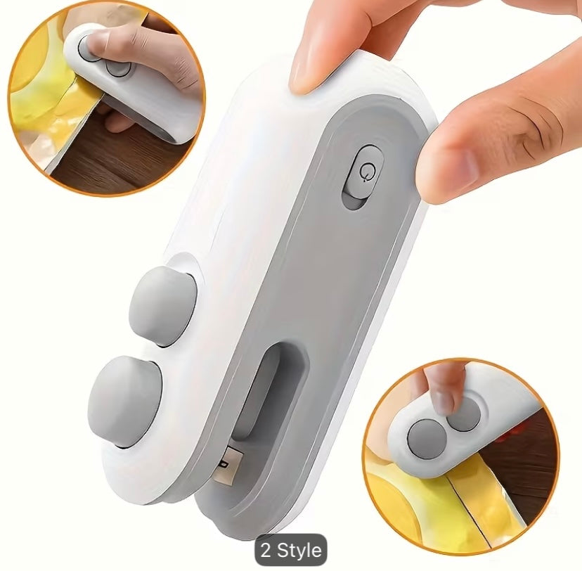 Mini Bag Sealer – 2-in-1 Heat Seal & Cutter