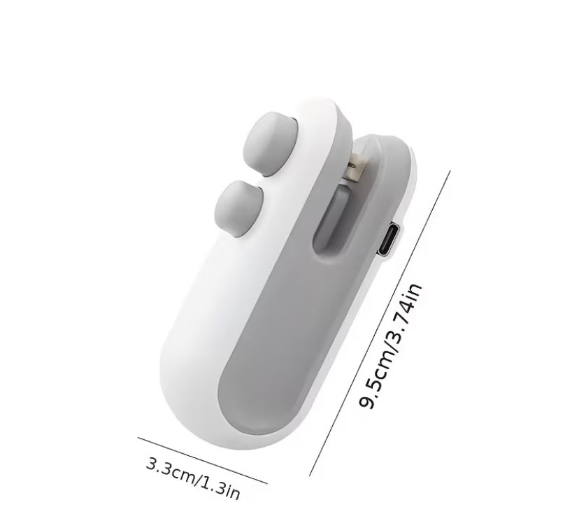 Mini Bag Sealer – 2-in-1 Heat Seal & Cutter