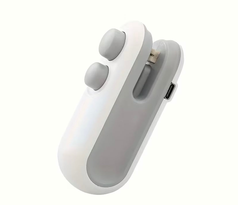 Mini Bag Sealer – 2-in-1 Heat Seal & Cutter