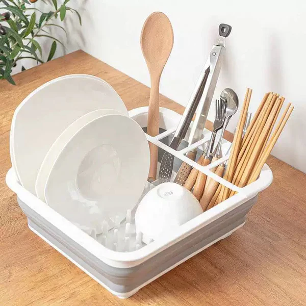 Collapsible Dish Drainer Rack