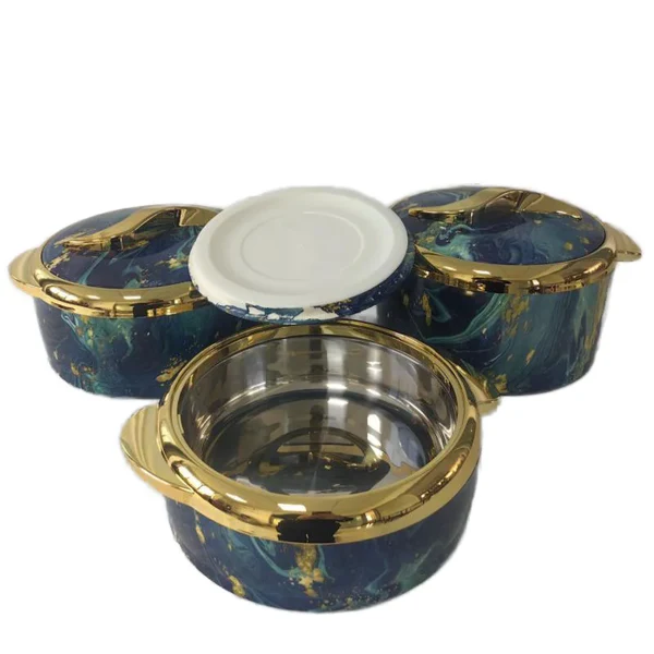 Minimalist Insulated Food Casserole Warmers (Set of 3)