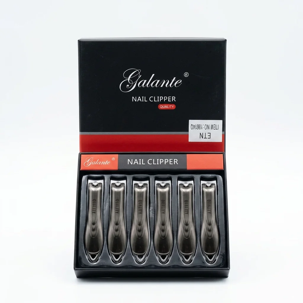 Galante Pack of 6 Premium Nail Clippers